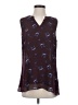 CAbi 100% Polyester Brown Sleeveless Blouse Size S - photo 1
