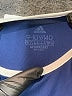 Adidas 100% Polyester Blue Short Sleeve T-Shirt Size 9 - 10 - photo 3