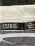 Cure Stripes Gray Short Sleeve Top Size M - photo 7