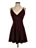 TOBI Solid Burgundy Cocktail Dress Size S - photo 1