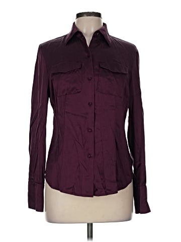Talbots Long Sleeve Silk Top (view 1)