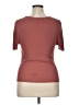 NATION LTD Brown Short Sleeve Top Size XL - photo 2