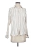 Rails Stripes Ivory Long Sleeve Button-Down Shirt Size S - photo 1