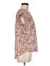 Elle Pink Short Sleeve Top Size M - photo 4