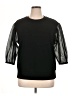prologue Black 3/4 Sleeve Top Size XL - photo 1