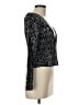 Cachet Paisley Gray Blazer Size 6 - photo 4
