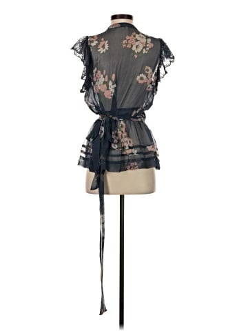Joie Short Sleeve Blouse (view 2)