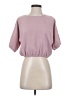 Kirundo 100% Polyester Pink Short Sleeve Blouse Size S - photo 1