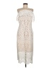 Shoshanna 100% Polyester Ivory Cocktail Dress Size 8 - photo 1