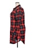 White Mark 100% Polyester Plaid Red Casual Dress Size XXL (2XL) - photo 5
