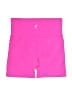 Zyia Active Solid Pink Athletic Shorts Size S - photo 2