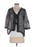 Nina Leonard Black 3/4 Sleeve Blouse Size S - photo 1
