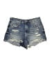 Zara Blue Denim Shorts Size 8 - photo 1