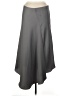 Calvin Klein 100% Polyester Solid Gray Formal Skirt Size 8 - photo 1