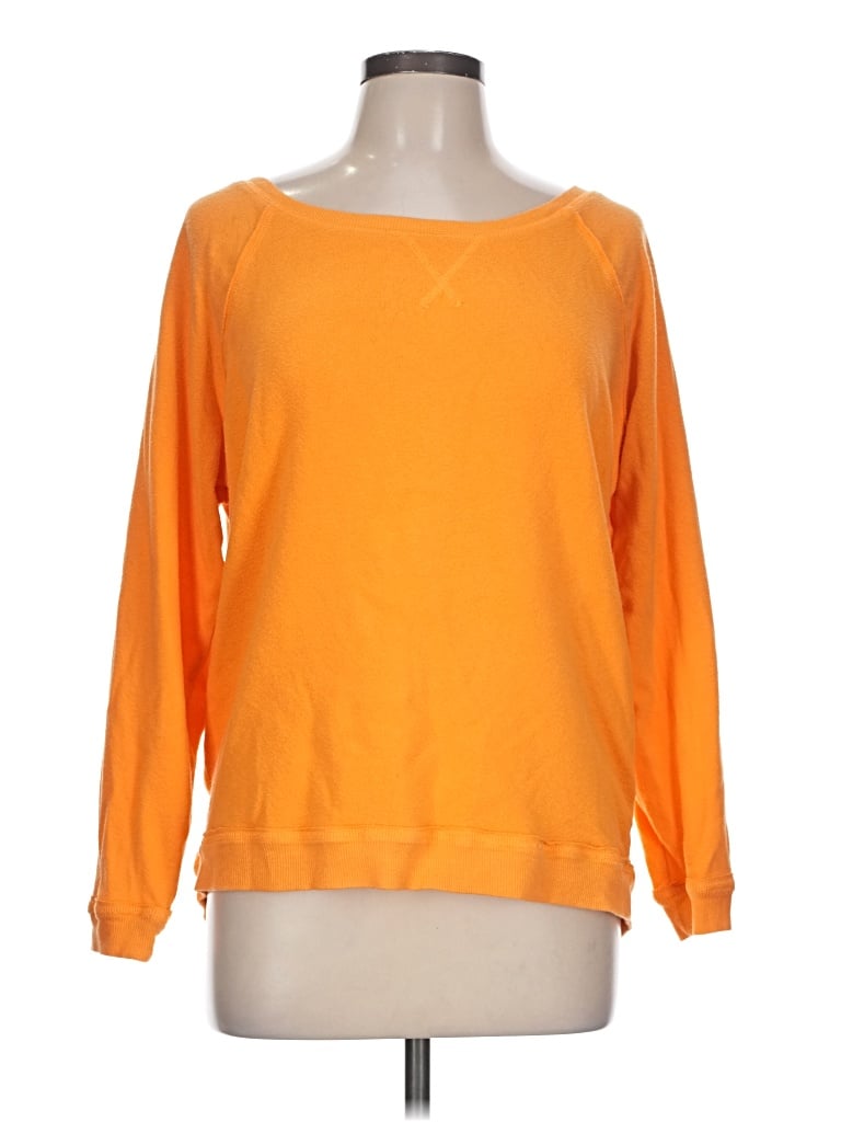 Pre-owned Aerie 3/4 Sleeve T-shirt In Orange