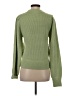 Monki Solid Green Pullover Sweater Size S - photo 2