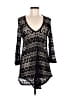 Jordan Taylor 100% Polyester Black Long Sleeve Blouse Size M - photo 1