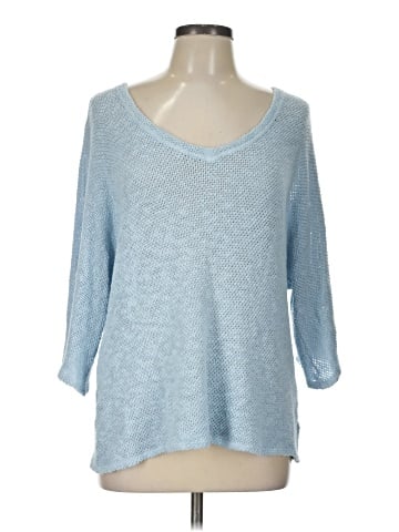 Velvet Pullover Sweater (view 1)