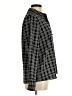 Zara 100% Polyester Houndstooth Black Long Sleeve Blouse Size M - photo 4