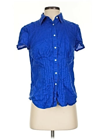 Lauren by Ralph Lauren Short Sleeve Blouse (view 1)