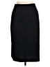 St. John Solid Black Formal Skirt Size 8 - photo 2
