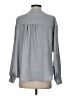 Unbranded Gray Long Sleeve Blouse Size S - photo 2