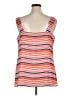 CAbi 100% Polyester Orange Sleeveless Top Size XL - photo 2