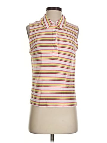 CAbi Sleeveless Button-Down Shirt (view 1)