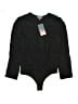 Bold Elements 100% Rayon Black Bodysuit Size M - photo 1