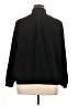 Susan Graver Solid Black Track Jacket Size 1X - photo 2