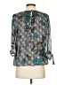 Sara Michelle Gray 3/4 Sleeve Blouse Size S - photo 2