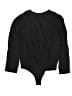 Bold Elements 100% Rayon Black Bodysuit Size M - photo 2