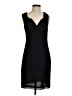 Unbranded Solid Black Cocktail Dress Size 4 - photo 1