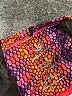 Graced by Grit Argyle Purple Leggings Size M - photo 7