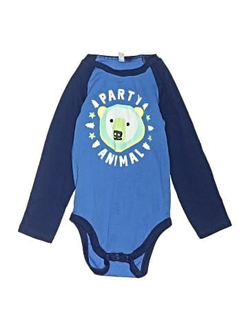 Okie Dokie Long Sleeve Onesie (view 1)