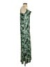 WAYF 100% Polyester Animal Print Green Casual Dress Size S - photo 4