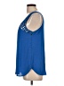 Staccato 100% Polyester Blue Sleeveless Blouse Size L - photo 5