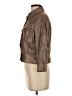 Per Se By Carlisle 100% Linen Brown Jacket Size 4 - photo 5