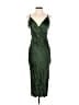 Zara 100% Polyester Green Cocktail Dress Size S - photo 1