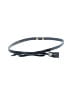 Assorted Brands 100% Leather Gray Black Leather Belt Size M - photo 1