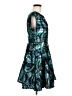 Tinley Road 100% Polyester Graphic Teal Cocktail Dress Size M - photo 4