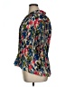 Covington Floral Blue 3/4 Sleeve Blouse Size XL (estimated) - photo 5