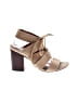 Steve Madden 100% Leather Tan Sandals Size 6 1/2 - photo 1
