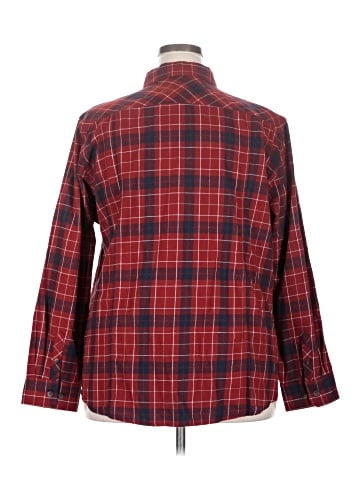 Blue Mountain Long Sleeve Button-Down Shirt (view 2)
