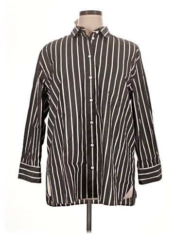 Banana Republic 3/4 Sleeve Button-Down Shirt (view 1)