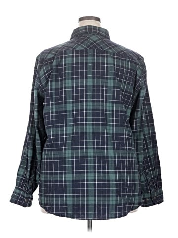 Blue Mountain Long Sleeve Button-Down Shirt (view 2)