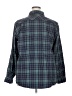 Blue Mountain Argyle Green Long Sleeve Button-Down Shirt Size 2X - photo 2