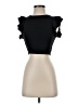 Zara Black Short Sleeve Top Size S - photo 1