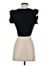 Zara Black Short Sleeve Top Size S - photo 2