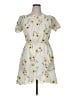 Blush 100% Polyester Yellow Casual Dress Size XL - photo 1